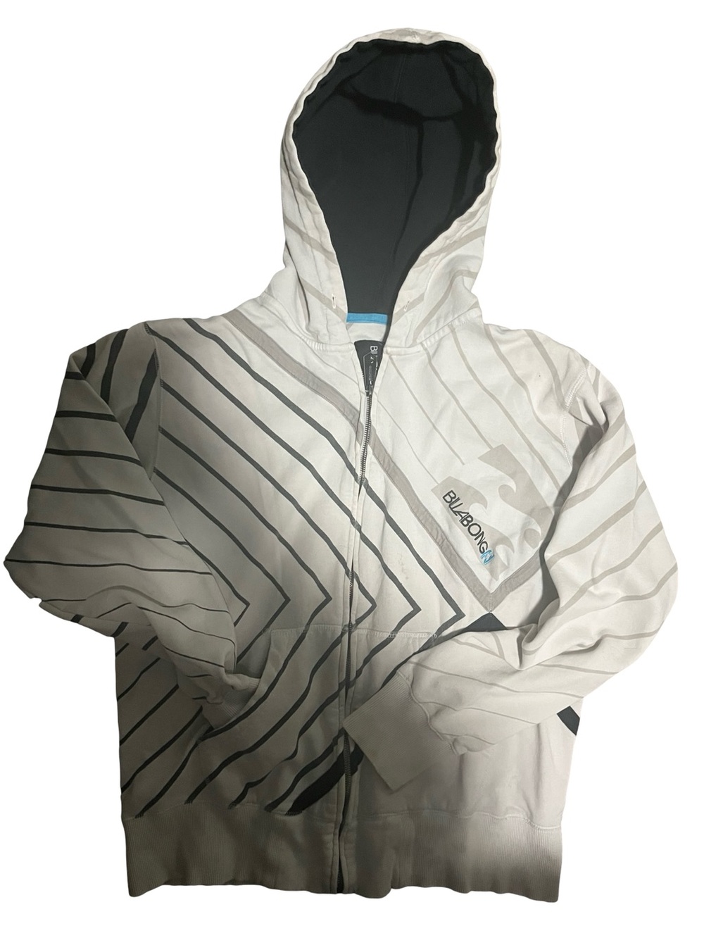 Billabong hoody vintage M skater grunge broke in double hood material